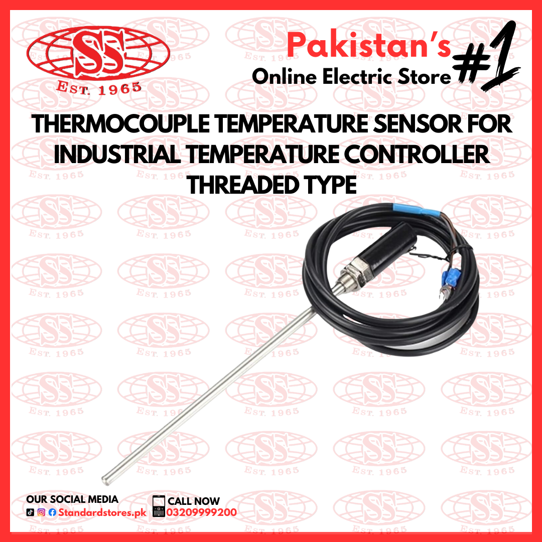 Thermocouple Temperature Sensor Type PT-100 for Industrial Temperature ...