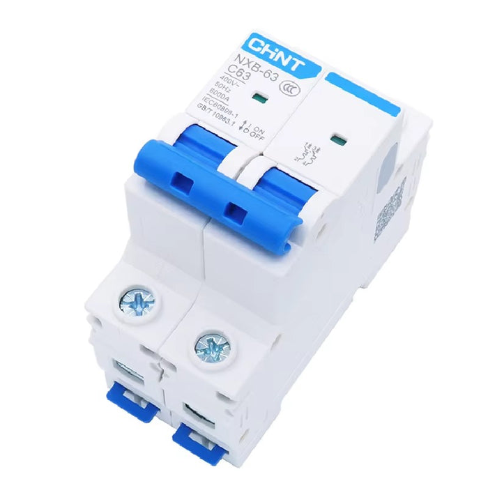 CHINT Miniature Circuit Breaker  NXB-63  2 Pole