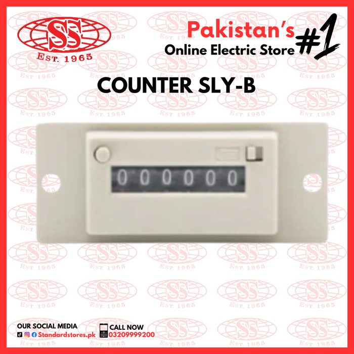 Counter SLY-B, standard stores, standard electric co.