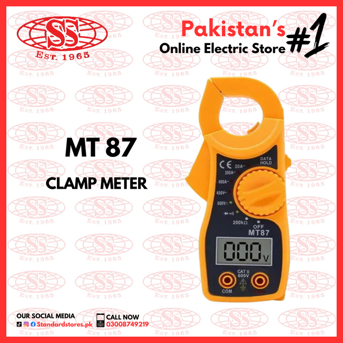 Digital Clamp Meter MT-87