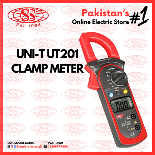 Digital Clamp Meter UNI-T UT201 Classic, standard stores, standard electric co.