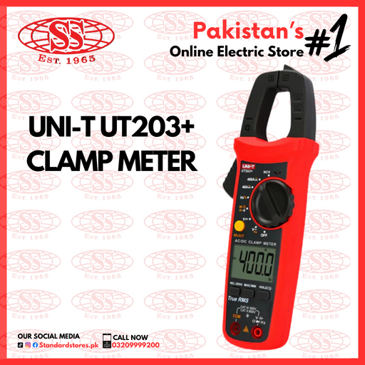 Digital Clamp Meter UNI-T UT203+standard stores, standard electric co.