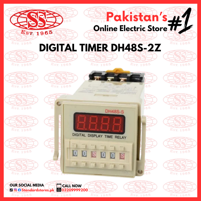 Digital Timer DH48S-2Z, standard stores, standard electric co.