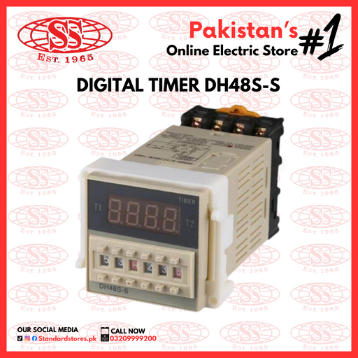 Digital Timer DH48S-S, standard stores, standard electric co.