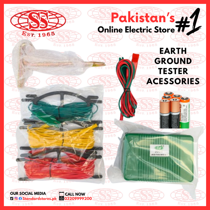 Digital Earth Resistance Tester Winapex VC4105A  Solar Ground Test  Megohm Meter in pakistan