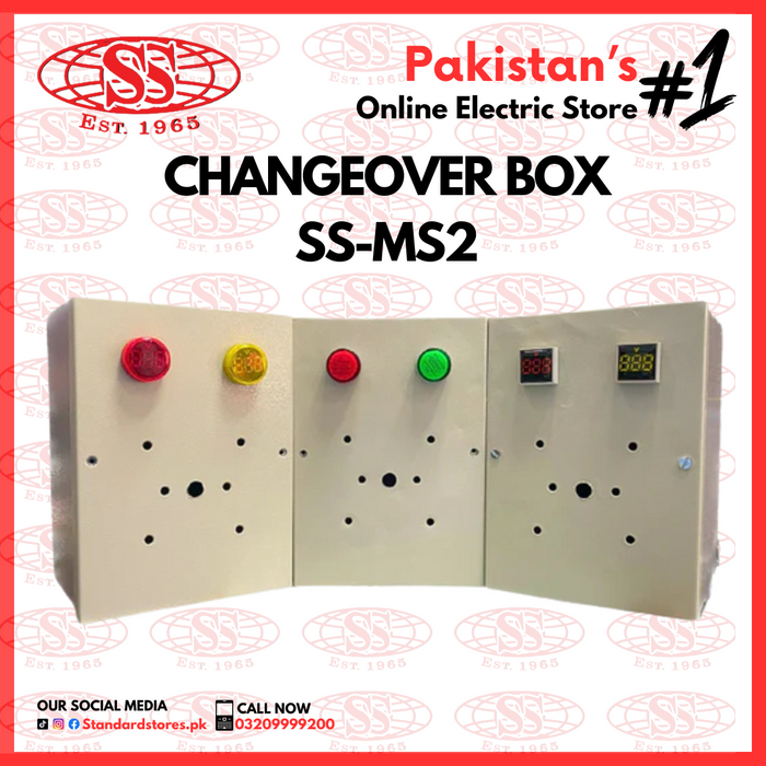 Electric Changeover Box SS-MS2/MS1, standard stores, standard electric co.