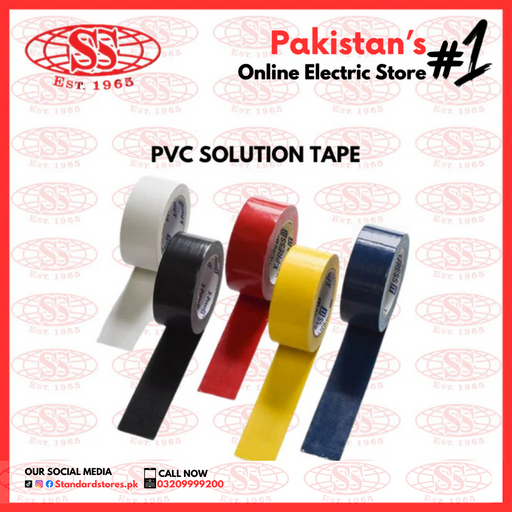 Electrical Wire PVC Solution Tape, standard stores, standard electric co.