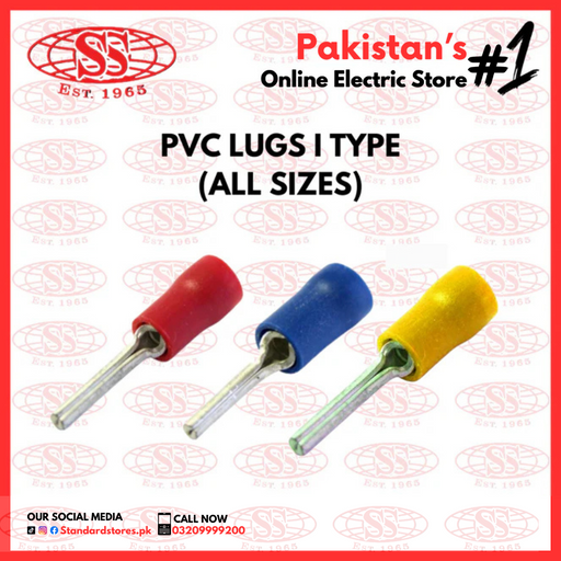 Electrical Wiring PVC Insulated I Type lugs, standard stores, standard electric co.