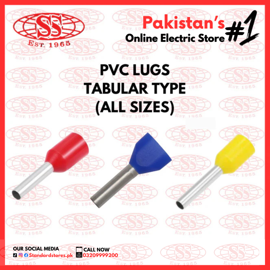 Electrical Wiring PVC Insulated Tube Type Lugs — Standard Electric Co.