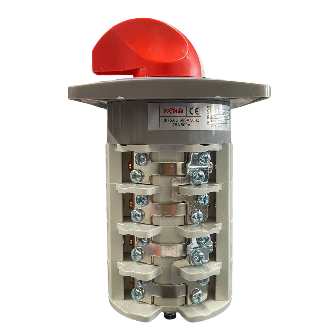 Rotory ChangeOver for 4 Single Phase Meter Connection with Separate Ne ...