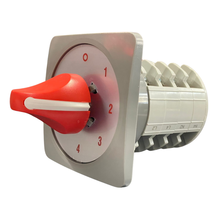 Rotory ChangeOver for 4 Single Phase Meter Connection with Separate Neutral TRU+