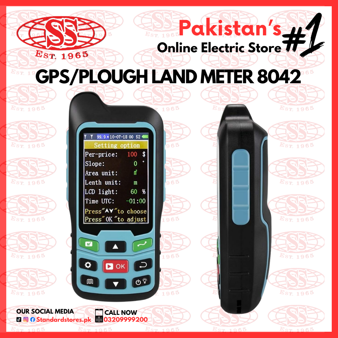 Area Meter Machine GPS/Plough Land Meter 8042 - Handheld G-P-S Area Meter Tester ...