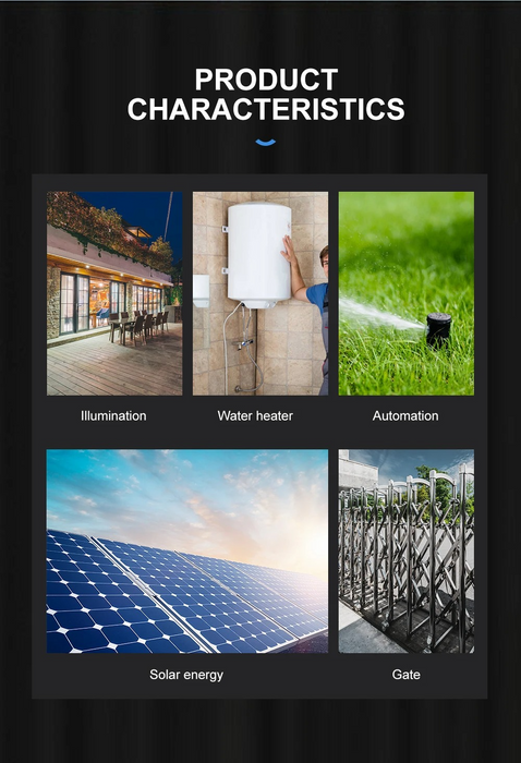 TOMZN 30A NO/NC Weekly 7 Days Programmable Digital TIME SWITCH