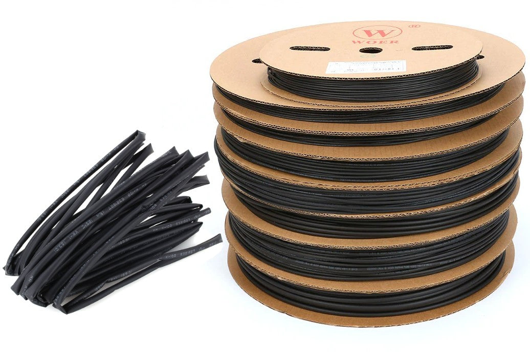 Wire Insulation Heat Shrink Tubes (Per/ft) (All Sizes)