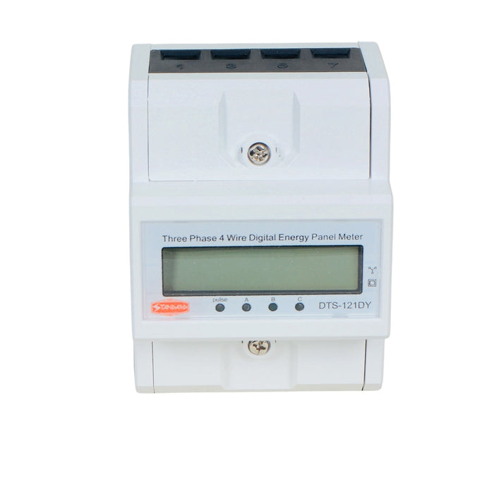 4P Digital Submeter three Phase energy meter Din rail type