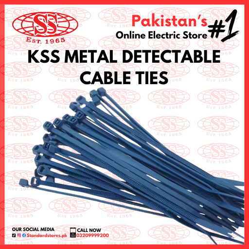 KSS Metal Detectable Cable Ties ( Price On Demand), standard stores, standard electric co.