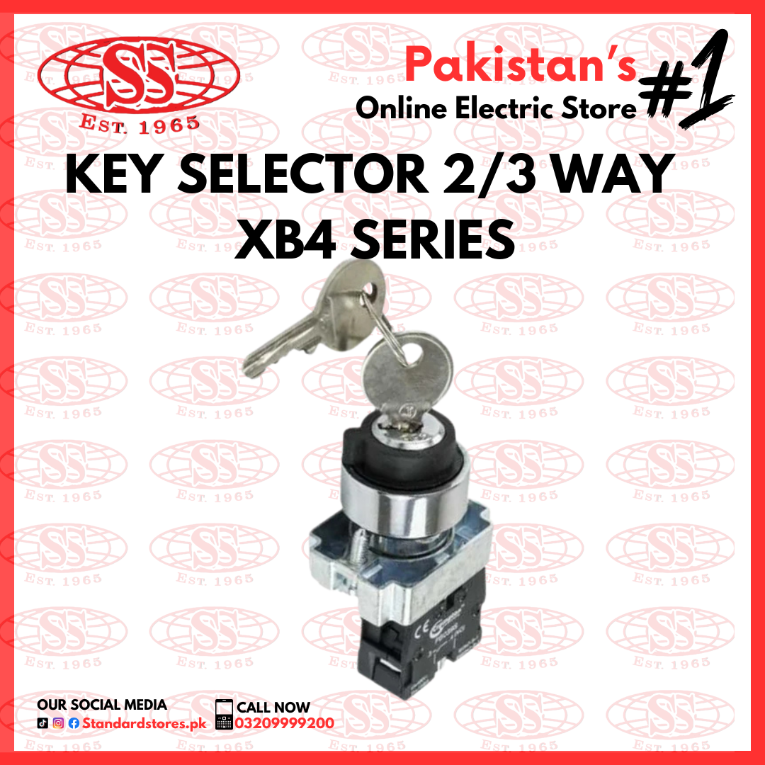 Key Selector 2way / 3way XB4 Series — Standard Electric Co.