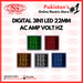 LED Indicator 3 IN 1 Square 22mm Amp/Volt/Hz, standard stores, standard electric co.
