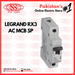 Legrand RX3 AC MCB SP / DP / TP / FP, standard stores, standard electric co.