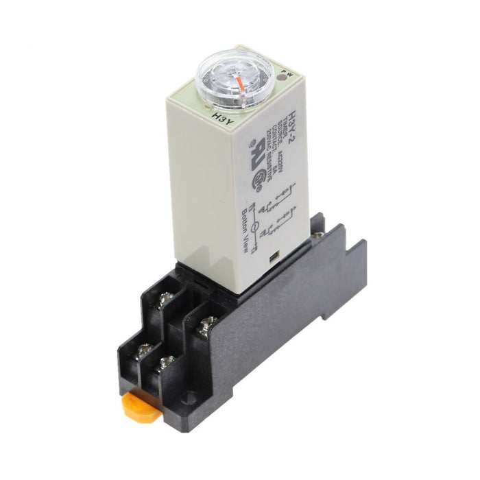 ANALOG MINIATURE TIMER OMRON H3Y-2 / H3Y-4 60SEC