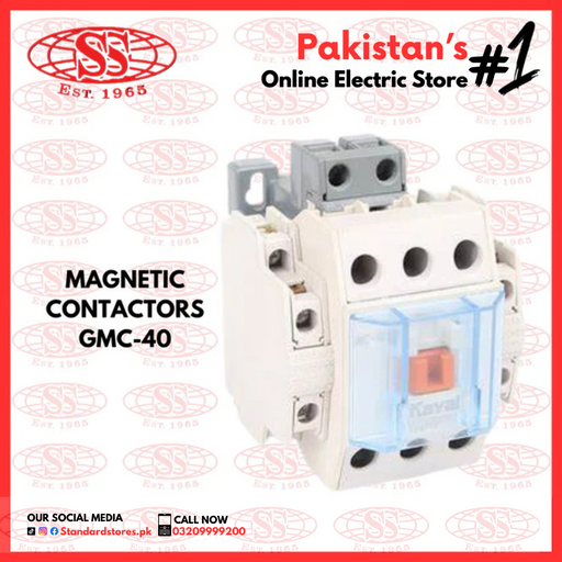 Magnetic Contactor - GMC 40, standard stores, standard electric co.