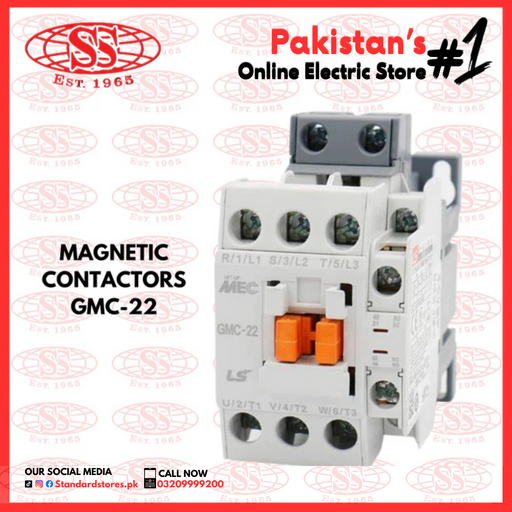 Magnetic Contactors GMC-22, standard stores, standard electric co.