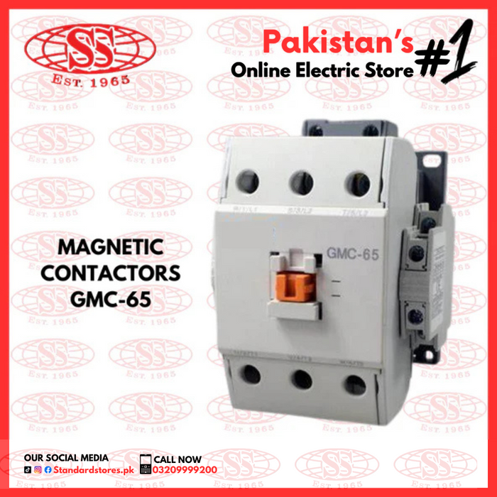 Magnetic Contactors GMC-65, standard stores, standard electric co.