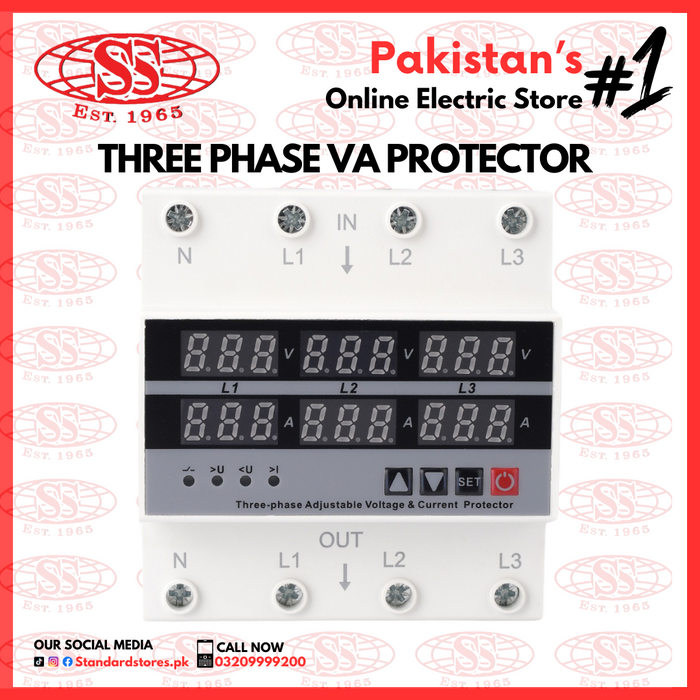 NIN Three Phase VA Protector — Standard Electric Co.