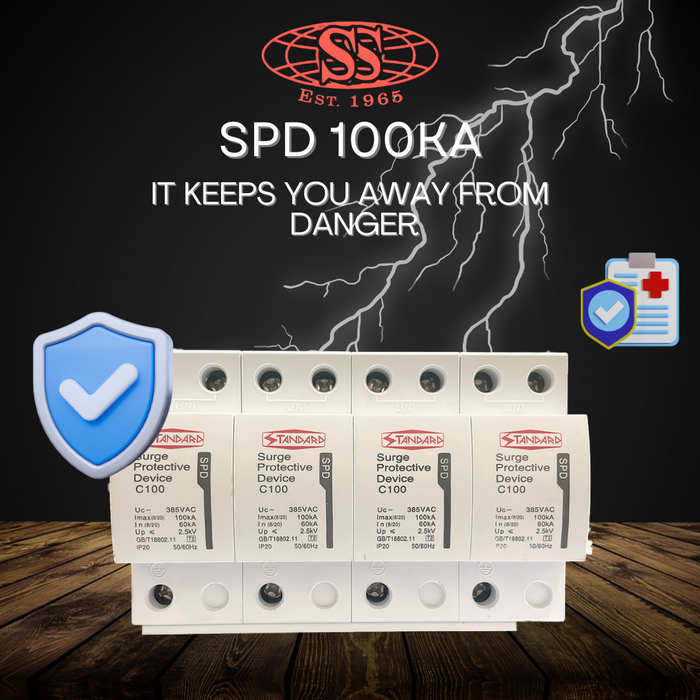 SPD 4Pole 100kA Standard Electric Co.