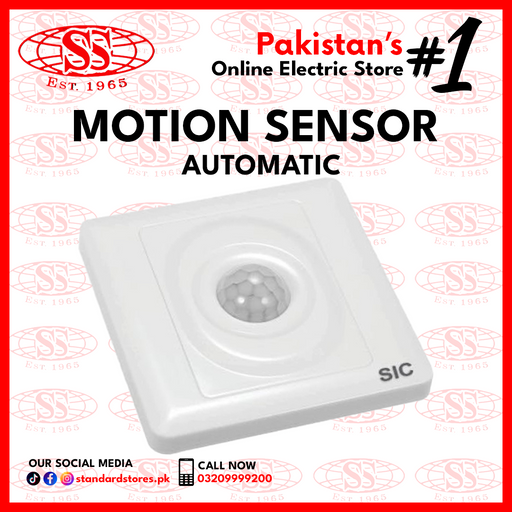 PIR Motion Sensor Human Motion Detector Light Switch Auto On/Off Light Switch AC220V Indoor Outdoor Waterproof, standard stores, standard electric co.