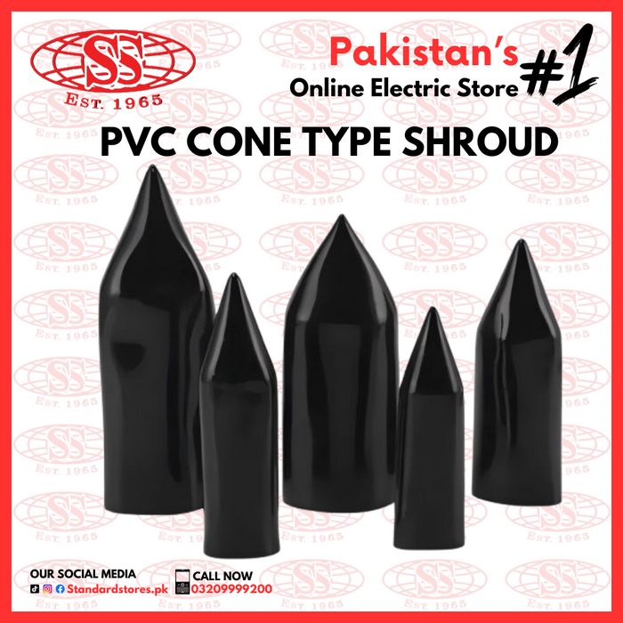 PVC Cone Type Shroud PVC Hood Type Shroud PVC Glanding Shroud