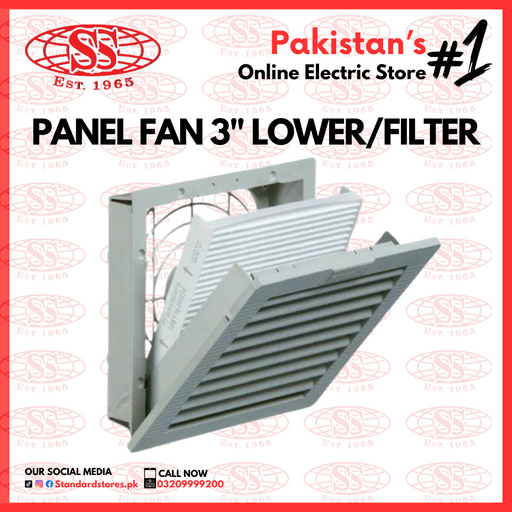 Panel Fan Louver/Filter, standard stores, standard electric co.