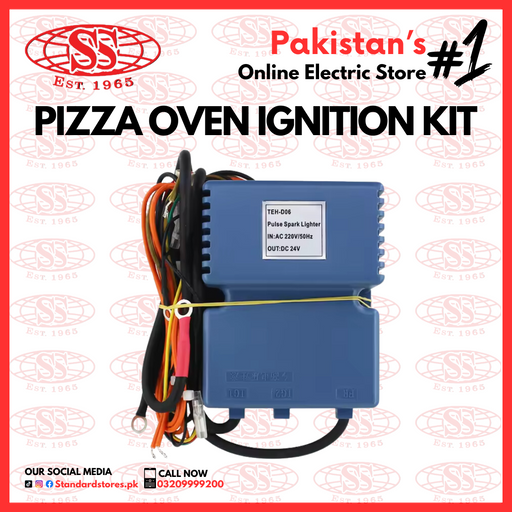 Pizza Oven Ignition Kit TEH-D06, standard stores, standard electric co.