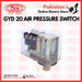 Pressure Switch for Air Compressor 3 Phase GYD-20, standard stores, standard electric co.