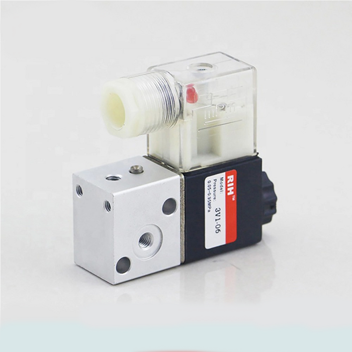 3 Way 2 Position Air Control Pneumatic Solenoid Valve