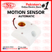 SIC AC110-240V White PIR Automatic Human Body Infrared IR Sensor Lamp Holder E27 LED Bulb Detector Up to 100W Rated load Wall Pavement/Mounted Switch for Garden Home Workplace Warehouse Factory for safety and security, standard stores, standard electric co.