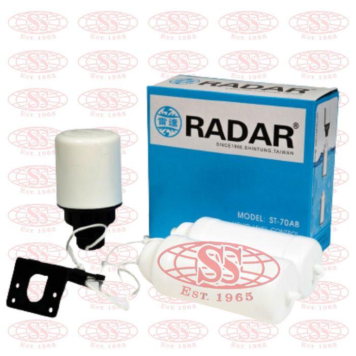 Float Switch Radar ST-70AB for Water Tanks