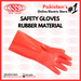 Safety Gloves  Rubber Material, standard stores, standard electric co.