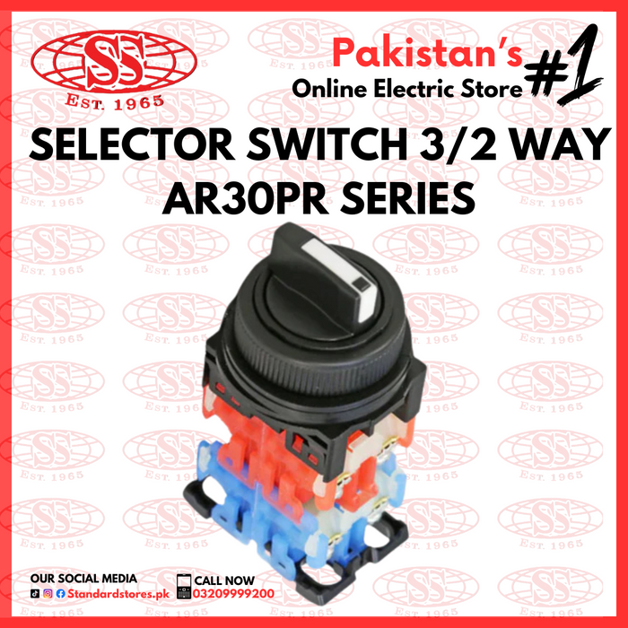 Selector Switch AR30PR Series, standard stores, standard electric co.