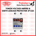 TOMZN Voltage Ampere & Earth Leakage Protector 2P 63A TOMPD-63S, standard stores, standard electric co.