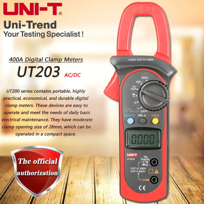 Digital Clamp Meter UNI-T UT203+