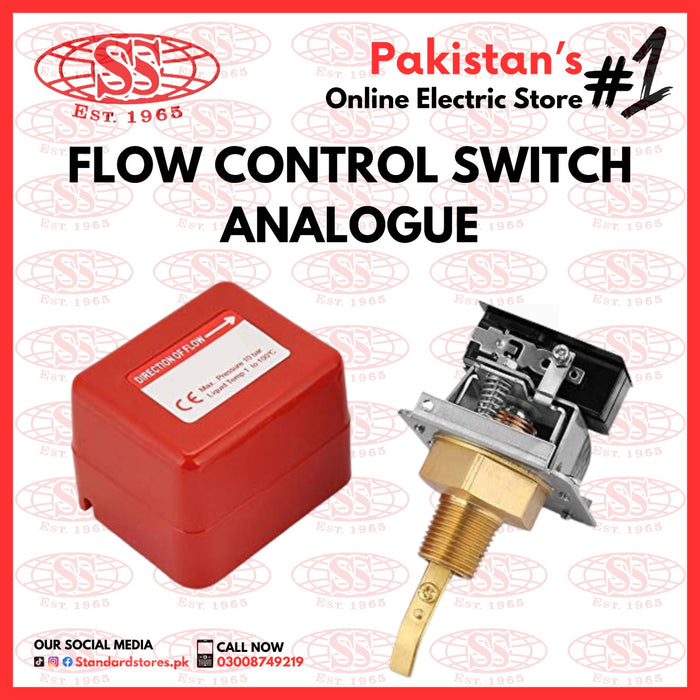 Electrical Pressure Switch Auto Flow Controller Mechanical HFS  TBA PICS & SPECS