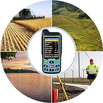 GPS/Plough Land Meter 8042 - Handheld G-P-S Area Meter Tester