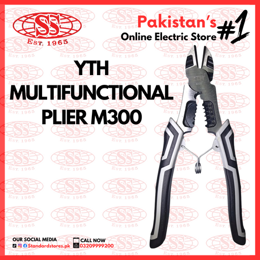 YTH M300 Multi-Functional Stripping Cutter Pliers, standard electric, standard electric co