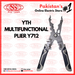 YTH Y712 Multi-Functional Stripping Cutter Pliers, standard electric, standard electric co