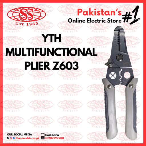 YTH Z603 Multi-Functional Stripping Pliers, standard electric, standard electric co