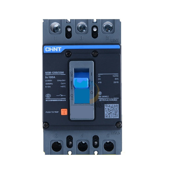 CHINT NXM-125 S Case Circuit Breaker (3 Pole)