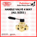 PNEUMATIC Rotary Lever Hand Valve (NPT Air Flow Control 3 Position 4 Way) RIH, standard electric.co, standard stores