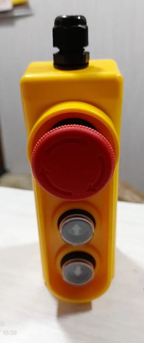 Crane Push Button With  Emergency / Crane Pendent Control Station Rainproof