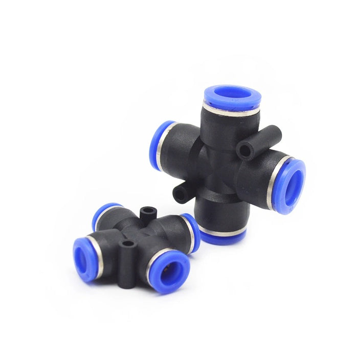 PZA / 4-way Pneumatic Fittings for Pneumatic Connections